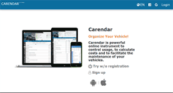 Desktop Screenshot of carendar.com