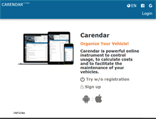 Tablet Screenshot of carendar.com